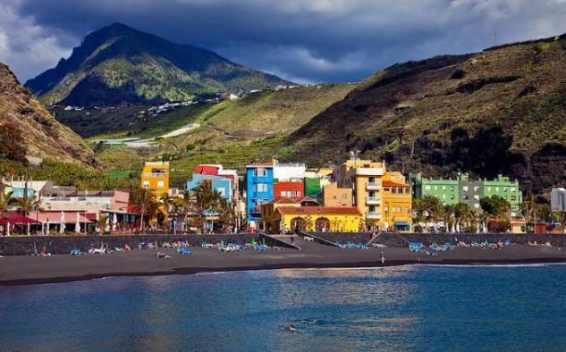 puerto tazacorte panoramica