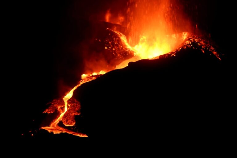 cono principal erupción volcán la palma