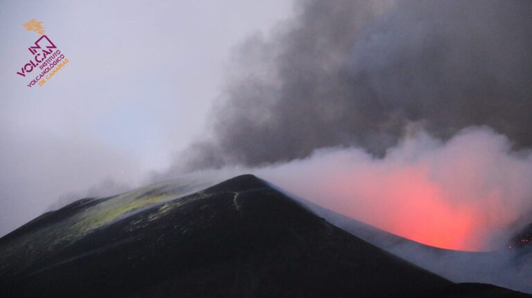depósitos azufre volcán cumbre vieja