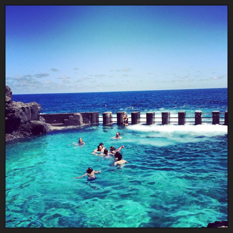 piscinas del charco azul