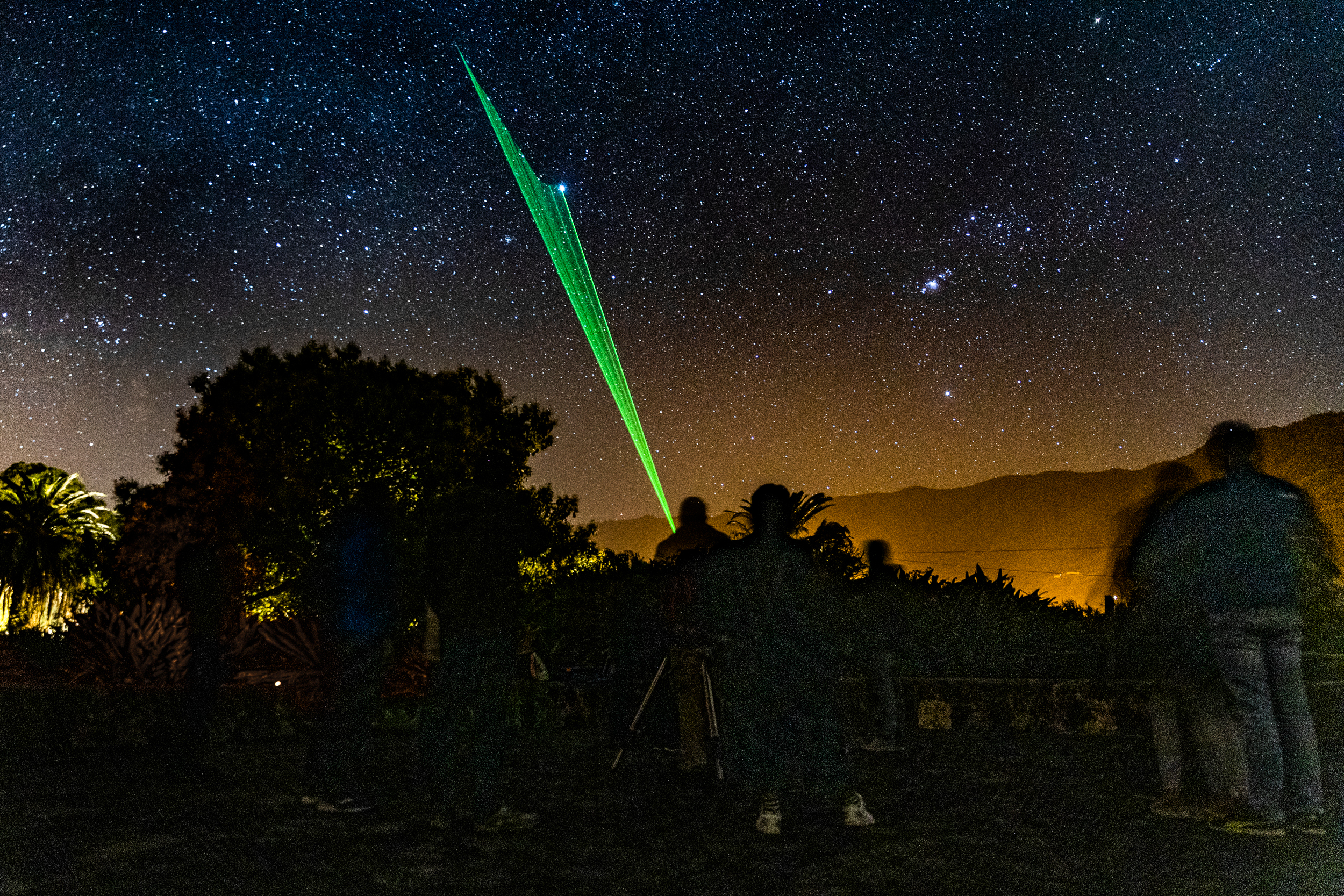 obeservaciones de estrellas en La Palma