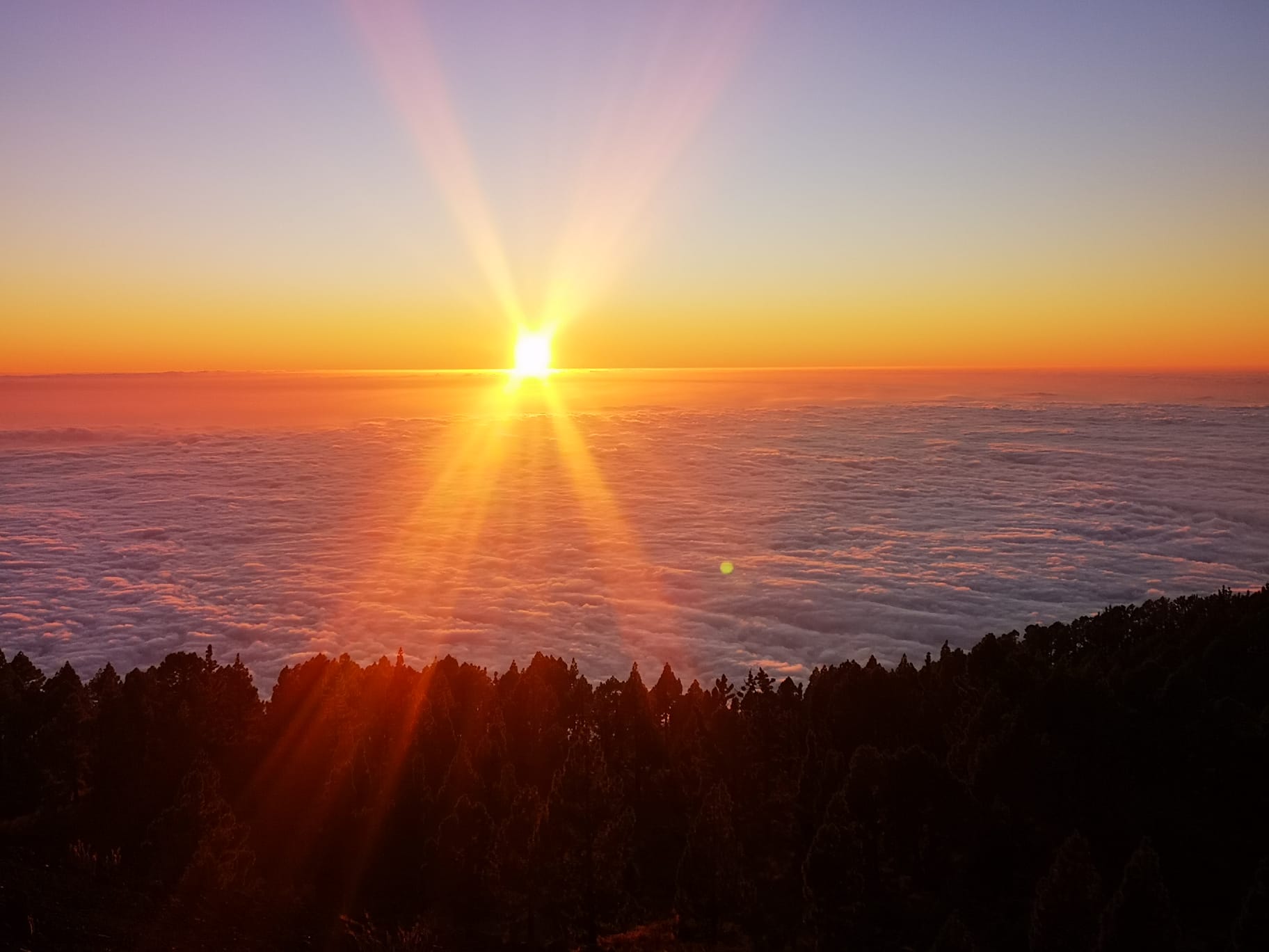 atardecer ruta volcanes la palma isla bonita tours