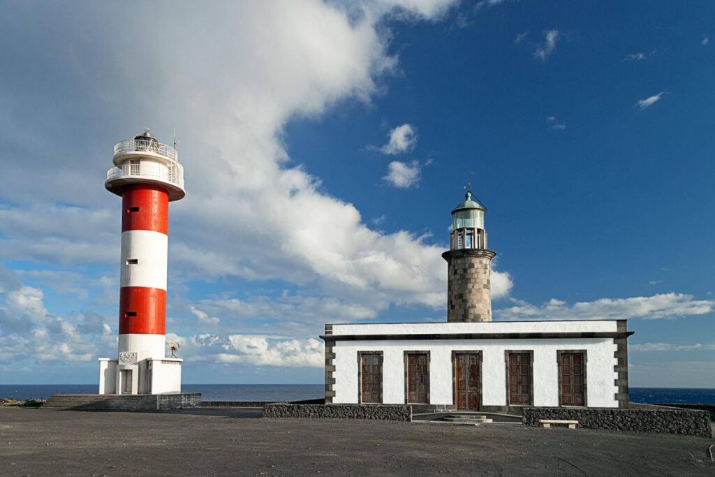 faros fuencaliente nuevo viejo la palma