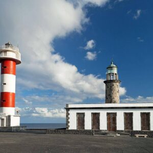 faros fuencaliente nuevo viejo la palma