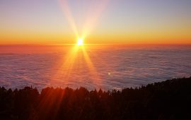 atardecer ruta volcanes la palma isla bonita tours