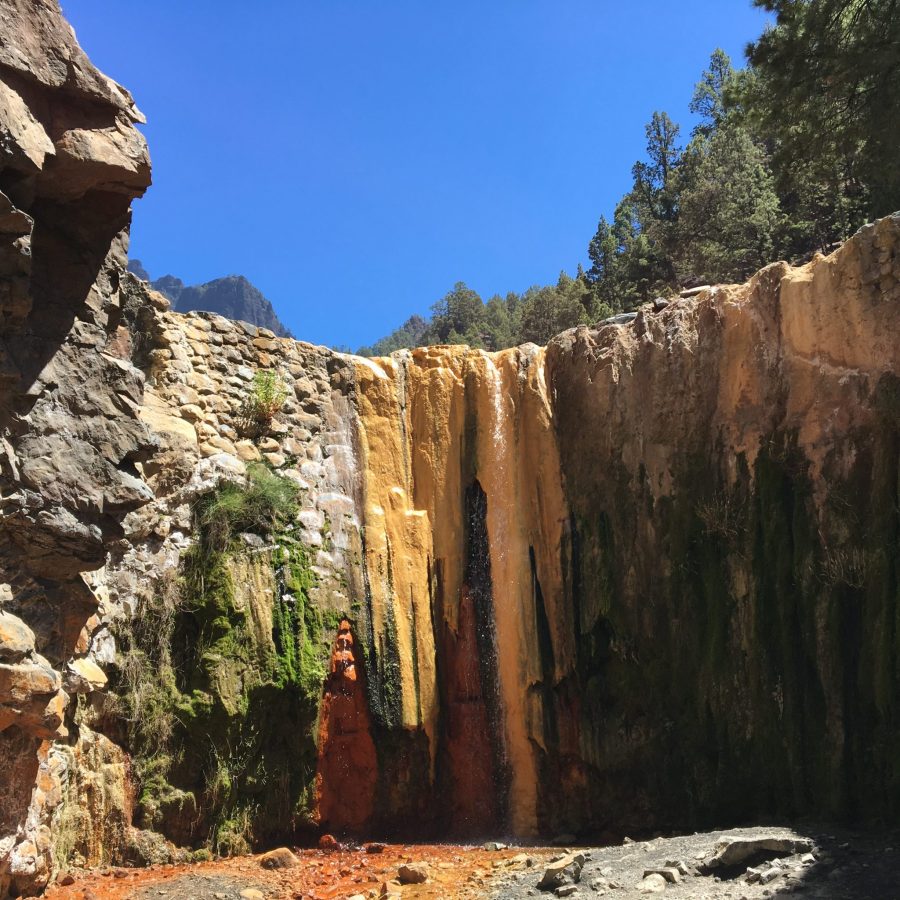 Cascada de Colores La Palma